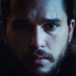 Jon Nieve, en el norte, en el trono de Winterfell Invernalia Juego de tronos