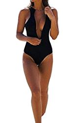 Traje de baño deportivo negro